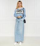 Свитер Tommy Jeans Cropped Fit, синий - фото 2