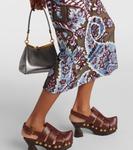 Платье миди с принтом Etro, Multicolour On Blue Base - фото 5