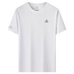 Футболка унисекс PEAK, серая с короткими рукавами - фото 2