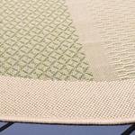 Ковер SAFAVIEH, 61 x 110 см, Washable Outdoor Courtyard Collection - Natural & Olive, без линьки и простой в уходе, идеально для патио, входной двери, прихожей, придверный ковер (CY1928-1E01) - фото 2