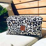 Косметолог - леопардовый принт, Militu, черный - фото