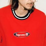 Толстовка Timberland X SS21 унисекс Supreme, синий - фото 4