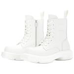 CHOCO CONCERT Белые унисекс короткие ботинки Martin, цвет White - фото 2