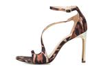 Туфли Jessica Simpson Qamille Asymmetrical High Heel Sandals, Natural Leopard - фото 4