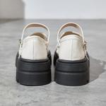 Туфли Platform Mary Jane Shoes Women's VICTORIA&VERA, Ecru - фото 8