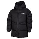 Детская пуховая куртка Nike, черный - фото