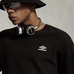 Свитшот унисекс Umbro, серый - фото 12