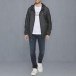 Мужская ветровка с капюшоном Calvin Klein, Windbreaker Black - фото 6