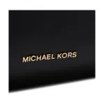 Кожаная сумка-мессенджер Michael Kors, черный - фото 4