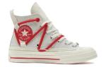 Туфли Converse Canvas унисекс, Beige/Red - фото 5