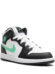 Кроссовки Air Jordan 1 Mid Glow Jordan Kids, черный - фото