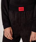 Ткань штаны снузи Regular fit Hugo Bodywear, черный - фото 4