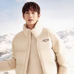 Пуховик Anta Unisex светло-дымчато-серый - фото 8