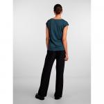 Футболка Pieces Billo Lurex Stripes, синий - фото 2