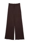 Брюки Stradivarius Trousers, Dark Brown - фото 5