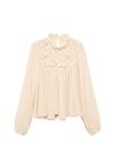 Блуза Mango Blouse, Beige - фото