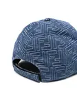 Хлопковая кепка FENDI, синий - фото 2