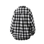 Рубашка унисекс BRUMAIRE, Красный клетчатый - фото 2