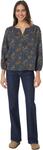 Топ Toad&Co Manzana Long Sleeve Peasant Top, цвет Midnight Leaf Print - фото 4