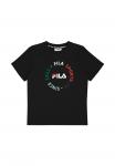 Футболка Fila PRAROLO REGULAR, Black - фото