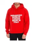 Толстовка с капюшоном Dsquared2, красный - фото
