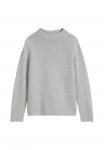 Джемпер Marc O'Polo LONGSLEEVE SMALL STAND-UP COLLAR, Stone Melange/Light Grey - фото 6