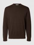 SELECTED Свитер в темно-коричневом цвете - фото 2