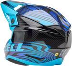 Шлем BELL Moto-10 Spherical MIPS, Gloss Cortex Blue - фото 5