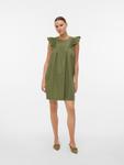 Мини платье VERO MODA VMSABI, Dark green - фото 4