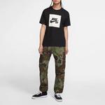 Брюки sb skateboard flex ftm camo skate pants medium olive Nike, камуфляж - фото 3