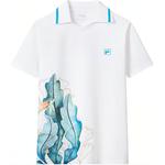 FILA KIDS Поло ss24 standard white для подростков - фото