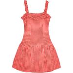 GANNI SS25 платье-чехол Women's Race Red - фото