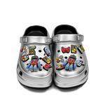 Сабо унисекс Oubt, серебряный - фото 2