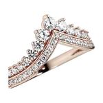 Pandora Кольца с цирконием Women's Rose Gold - фото 6