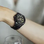 CASIO Часы Men Black Watch, Black Dial - фото 5