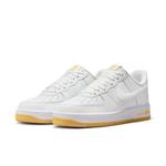 Кроссовки air force 1 low '07 'white university gold gum' Nike, белый - фото 2