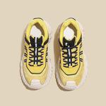 Дышащие массивные кроссовки Low Top женские POOQ, Ecru - фото 5