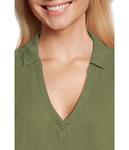 Платье Tommy Bahama Two Palms Short Sleeve Collared Dress, Dark Fern - фото 4