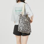 Футболка с одним плечом Обычная Женская PUMA, Овсяно-Звериный Принт - фото 4