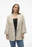 Блейзер вмдинна Vero Moda Curve, Oatmeal - фото