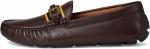 POLO RALPH LAUREN Mens Anders Leather Driver, Dark Brown - фото 4