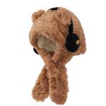 Cute Bear Headphones Cover Doll Products Brangdy, Ecru - фото 6