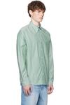 Рубашка Greg A.P.C., зеленый - фото 2