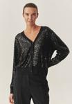 Кардиган TATUUM Cardigan, Black - фото