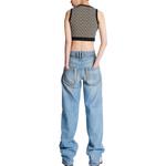 Футболка женская черная BALMAIN - фото 5