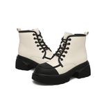 Ботинки женские Daphne Martin Boot на шнуровке, бежевый - фото 8