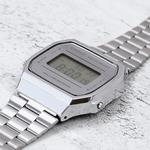 Часы CASIO Waterproof Mens SilverWhite Digital - фото 3