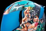 Шлем Icon airflite pleasuredome 4 - фото 6