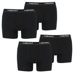 Боксеры HEAD Boxershorts 4 шт, цвет 200 - black - фото