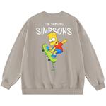 The Simpsons Толстовка унисекс «Симпсоны», Белый - фото 7